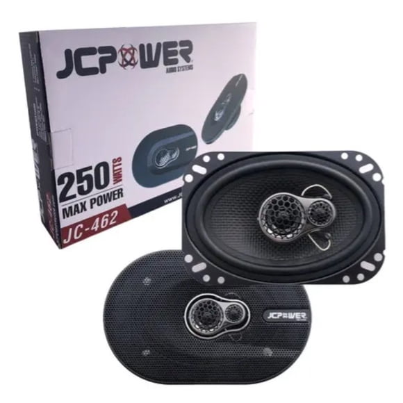 Bocinas Jc Power Jc-462 4x6 Pulgadas 3 Vias