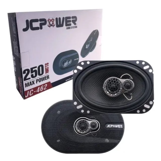 Bocinas Jc Power Jc-462 4x6 Pulgadas 3 Vias