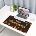 thumbnail image 4 of Kdxio Happy Thanksgiving 1 Print Large Gaming Mouse Pad,Non-Slip Base,Water Resist Keyboard Pad for Gamer,Office & Home,29.5 x 15.8 in, 4 of 6