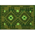 thumbnail image 1 of Ahgly Company Indoor Rectangle Oriental Green Traditional Area Rugs, 7' x 10', 1 of 1
