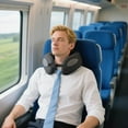 thumbnail image 6 of Memory Foam Neck Pillow for Travel - U-Shaped Airplane Pillow with 360 Head Support, Stowable Design for Flights, Commuting, Office & Gaming - Machine Washable Cover, 6 of 6