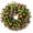 A1#Green, 18.89 Inch, variant on Artificial Colorful Flower Wreath, 18.89 Inch Spring Summer Eucalyptus & Baby Breath Wreath, Greenery Wreath, Front Door Wall Hanging Decor for Home, Porch, Farmhouse, Wall, Year-Round Display