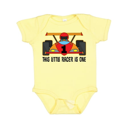 

Inktastic 1st Birthday Race Car Boys Gift Baby Boy Bodysuit