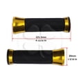 thumbnail image 3 of Gold Anodized CNC Hand Grip 7/8" Handlebar OEM Replacement Rubber Artemis, 3 of 3
