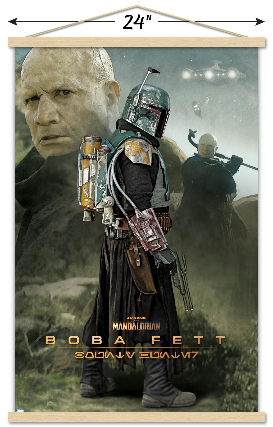 Star Wars: The Mandalorian Season 2 - Boba Fett Wall Poster, 14.725\
