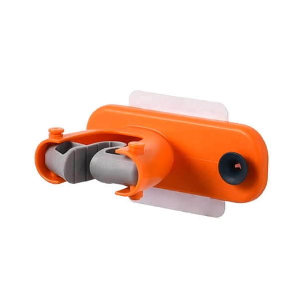 Naiovety Estante para escobas, resistente al agua, autoadhesivo, montado en la pared, resistente, para el hogar, la cocina, el baño, soporte para Almacenamiento y organización del hogar Naranja Naiovety HA081375-03
