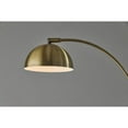 thumbnail image 3 of Adesso Bolton 57.75" Antique Brass Floor Lamp with Dome Shade (4307-21), 3 of 9