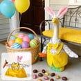 thumbnail image 2 of HJuyYuah Porch Goose Costume, Easter Bunny Decoration 17 " Outfit Set with Dress and Hat, Outdoor Holiday Decor, Easter Decorations for the Home (No Goose), 2 of 7