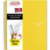 Five Star Wirebound Notebook, 1 Subject, Wide Ruled, Harvest Yellow (930010CJ1-WMT)