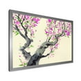 thumbnail image 2 of Designart 'The Japanese Tree With Purple Flowers On' Traditional Framed Art Print, 2 of 4