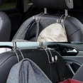 thumbnail image 2 of Ganchos para coche, organizadores universales para reposacabezas de coche, ganchos para reposacabezas de asiento, almacenamiento universal para asientos traseros de SUV y camiones., 2 of 3