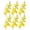 Yellow, variant on Artificial Gladiolus Flowers, Multi-Heads Single Stem for Wedding Home Decor, Lifelike Faux Flowers for Outdoor Photography Props, Garden Event Decoration, Artificial Gladiolus Flowers * 6 Bunches