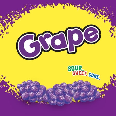SOUR PATCH KIDS GRAPE SOFT & CHEWY CANDY, 3.58 OZ