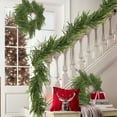 thumbnail image 2 of FeiFu Artificial Christmas Wall Hanging Vines Festive Holiday Decorative Vines for Home Wall Door Mantle Christmas Decoration(2Pcs), 2 of 5
