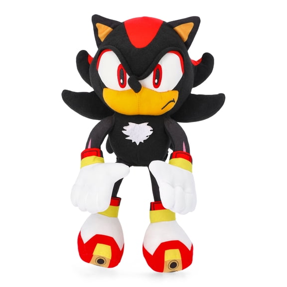 Shadow the Hedgehog Unisex 14" Plush Backpack, Black