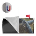 thumbnail image 2 of Gukieu Ferocious Dinosaur Print Magnetic Mailbox Cover, Sun-proof and Waterproof Home Yard Mailbox Cover-25.5x21 in, 2 of 8