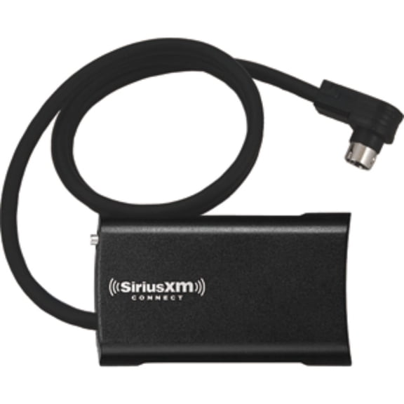 7" Black Solid Contemporary SiriusXM Satellite Tuner