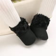 thumbnail image 4 of Mikilon 0-1 Years Kids Cute Plus Velvet Shoes Soft Sole Thicken Warm Snow Boots, 4 of 9