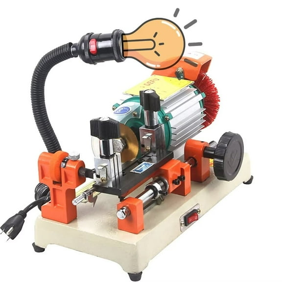 NAIZEA Key Duplicating Machine, 5 Types Professional Key Cutting Machine, 110V, 120W, Smooth and Accurate Feed
