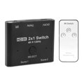 thumbnail image 2 of DEWIN Interface Multimédia HD 2.1 Switch 2 en 1 Sortie 8K à 60Hz 4K à 120Hz Plug and Play Répartiteur Haute Vitesse 48Gbps pour Xbox, 2 of 14