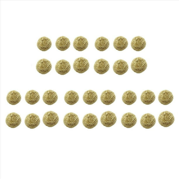 30 Paquetes de Punta de Soldadura Limpieza de Reemplazo de Alambre de LatóN Limpieza de Alambre de Cobre para el Limpiador de Puntas de EstacióN de Soldadura