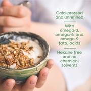 Nature Way's Organic Flax Oil Super Lignan with Omega-3 Essential Fatty Acids, 24 fl oz