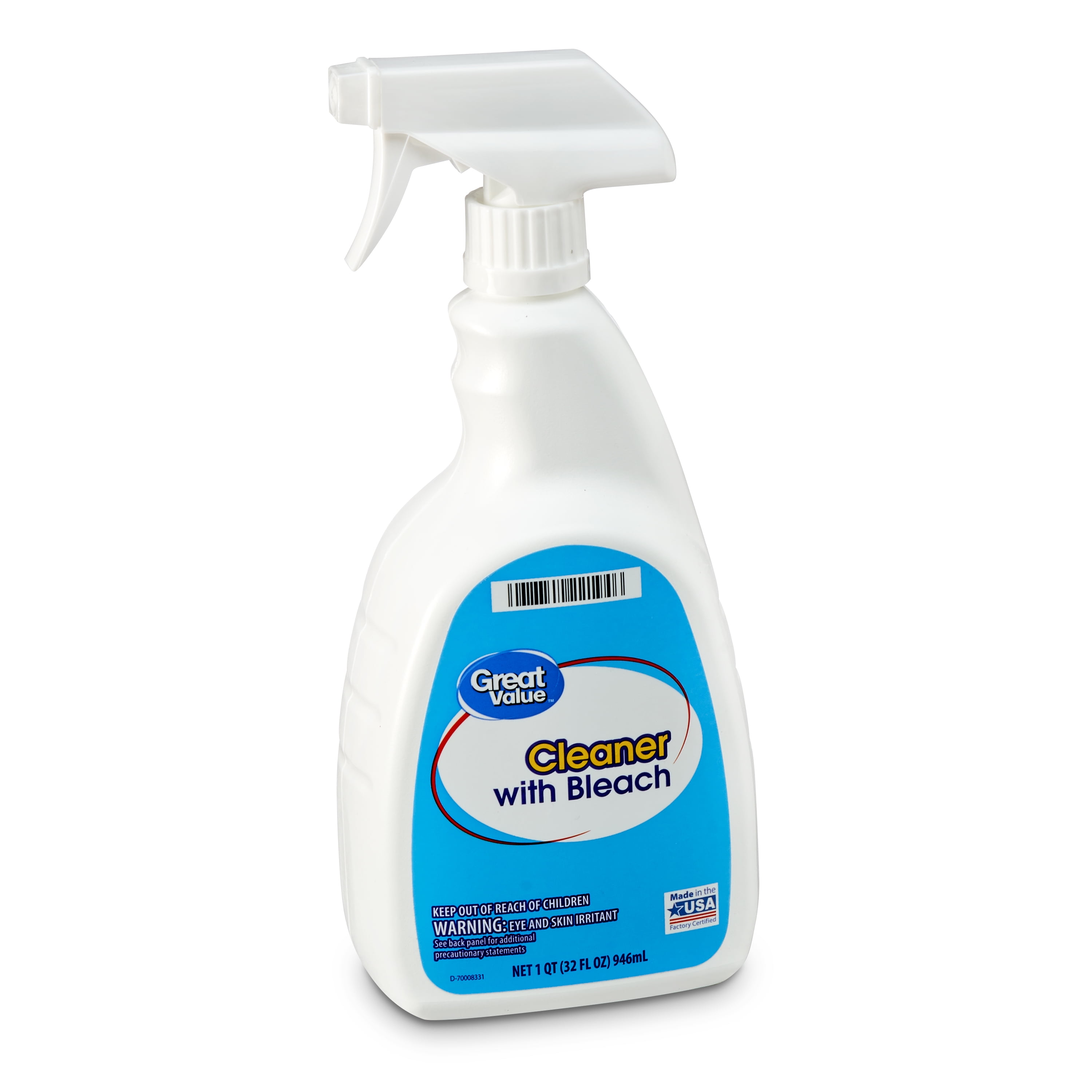 Great Value Cleaner With Bleach 32 Fl Oz Walmart Com