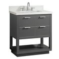thumbnail image 2 of Avanity ALLIE-VS31-TGS-WQ Allie 31" Free Standing Single Basin Vanity Set - Grey, 2 of 6