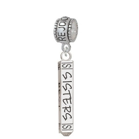 Sisters Best Friends Forever Bar - Rejoice Charm Bead