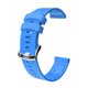 thumbnail image 1 of Reloj de silicona con patrón de rombo, pulsera, correa de silicona, reemplazo para Garmin / HUAWEI / Samsung 20 mm, azul cielo Inevent EL2641-10, 1 of 7
