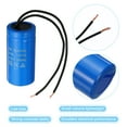 thumbnail image 4 of Uxcell 150uF 250VAC CD60 Run Capacitor 2 Wires 50/60Hz Motor Starting Capacitor 2 Pack, 4 of 5