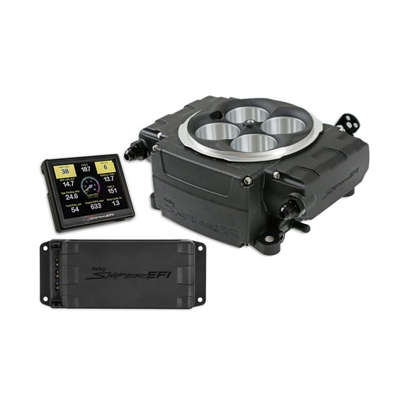Holley Sniper EFI 550-511-3PX Sniper 2 EFI  - Black - Base Kit - With PDM - 3.5 in. Screen