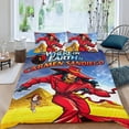 thumbnail image 2 of ¿Dónde Está Carmen Sandiego? Conjunto de sábanas temático, trío de piezas, cómodo y amigable con la piel, diseño único, regalo de decoración para el hogar para familiares, amigos y fans,140cm *210cm, 2 of 6