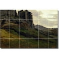 thumbnail image 1 of Ceramic Tile Mural-Jean Corot Historical Floor Tile Mural 16. 72" w x 48" h using (24) 12 x 12 ceramic tiles, 1 of 3