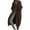 Coffee, variant on dGslk Women's Long Open Front Chunky Knit Cardigan Sweater with Pockets Cozy Oversized Fall Winter Outerwear Khaki XL