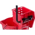 thumbnail image 3 of Carlisle Commercial Mop Plastic Bucket with Side Press Wringer, 26 Quart Capacity, 3 of 5