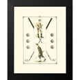 thumbnail image 2 of Spy 15x18 Black Modern Framed Museum Art Print Titled - Golfers- H. Hutchinson and John Ball, 2 of 5