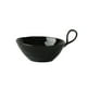 thumbnail image 5 of Tazón de cereales, tazón de postre, tazón de pasta con asa, porcelana cerámica antideslizante negro, 5 of 9