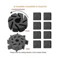 thumbnail image 3 of For Mercedes SL S CL R230 W220 C215 PSE Central Locking Vacuum Pump Motor Impeller Counterclockwise A2308000648, 3 of 5