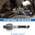 thumbnail image 3 of Unique Bargains 2pcs Front Inner Tie Rod Ends Kit Suspension Steering Tie Rod End for Acura TL for Acura TSX No.EV80210, 3 of 6