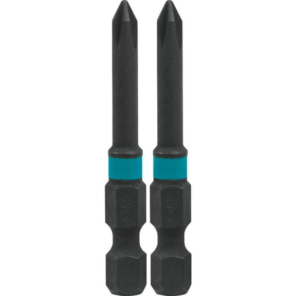 Makita-A-96643 Impact X #1 Phillips 2â€³ Power Bit, 2/pk