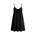 thumbnail image 6 of Womens Mini Dress Summer Sleeveless Spaghetti Strap Short Dresses Gauze Loose Casual Beach Sundress XL, 6 of 6