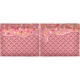 thumbnail image 3 of Coolnut Ice Cream Kitchen Curtains 2 Panels, UV Protected Tier Curtains Half Window Curtains Kitchen Tiers for Guest Room Bathroom Sink Laundry Room Basement,24 x 27 Inch, 3 of 6