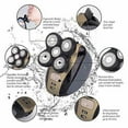 thumbnail image 4 of stanreset Rasoirs Rotatifs Électriques 5-en-1 pour Hommes, Rechargeables, Humide et Sec, Kit de Toilettage Sans Fil à 5 Têtes, 4 of 5
