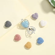 INFUSEU Tree of Life Essential Oil Diffuser Necklace for Women Aromatherapy Jewelry Charm Gifts, 7pcs Lave Rock Stone, 24 Inch Chain