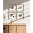 thumbnail image 6 of HAUS AND HUES 8x8 Gold Metal Picture Frame Matted to 4x4 - Features Premium Aluminum & Hanging Hardware, Shatterproof Plexiglass - Ideal for Home, Room, Office (8x8 in, Gold, Set of 4), 6 of 6