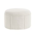 thumbnail image 3 of Rustic Manor Perrin Linen Slipcover Ottoman, Beige, 3 of 6
