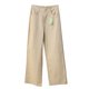 thumbnail image 4 of Pantalones de Mujer de Tiro Alto y Pierna Recta en Caqui, Corte Holgado, Pantalones Casuales de Pierna Ancha para Primavera y Verano, 4 of 4