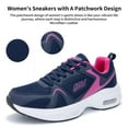 thumbnail image 5 of Artlea Women Arch Support Walking Shoes Orthotic Sneakers for Plantar Fasciitis Tennis Running Shoes for Foot Pain Relief, 5 of 7