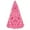 Pink, variant on TYUIOP Artificial Christmas Tree, Premium Unlit Hinged Design, Dense Branches Realistic Holiday Décor w/Easy Assembly 4.5ft Black